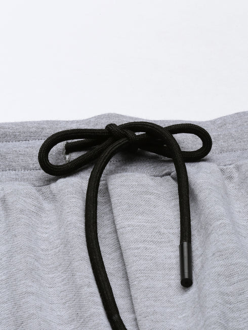 Grey Solid Track Pant
